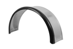 Blatník pro přívěs 13-15" DOMAR DK7110 podběh kola 820/240 mm kovový s gumovým okrajem