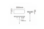 Zadní světla TruckLED L1949+L1950 LED kabel 0,45 m 6 funkcí levá+pravá