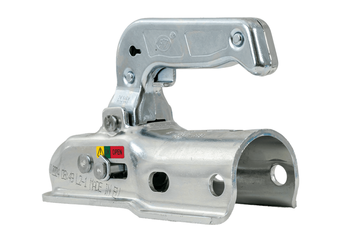 Kulové tažné zařízení STEELPRESS BC-1200C pro přívěs o hmotnosti 1200 kg s trubkovou ojí o průměru 50 mm