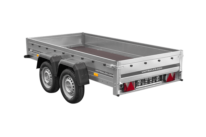 Dvounápravový přívěs 264x125 UNITRAILER GARDEN 264/2 KIPP