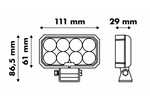 LED pracovní reflektorová svítilna LAYTZ LY7302 32xLED 3200lm obdélníková