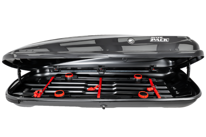 Střešní box Inter Pack Zenith 6.6, černá metalíza