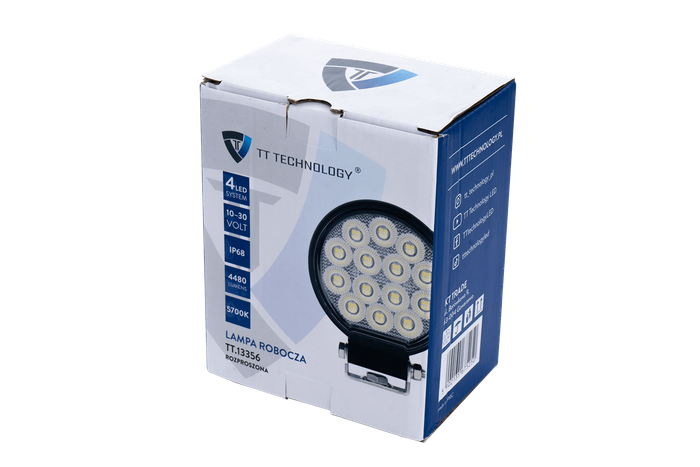 LED pracovní reflektorová svítilna TT TECHNOLOGY TT.13356 56xLED 4480lm kulatá
