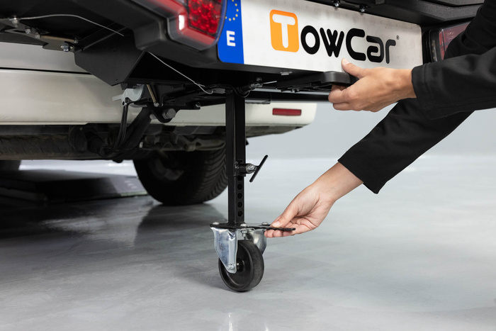 Tažné zařízení Towbox V3 Camper black - box na zavazadla montovaný na tažné zařízení