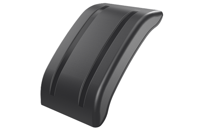 Polovina blatníku pro přívěs DOMAR D10224 podběh kola 370/240 mm