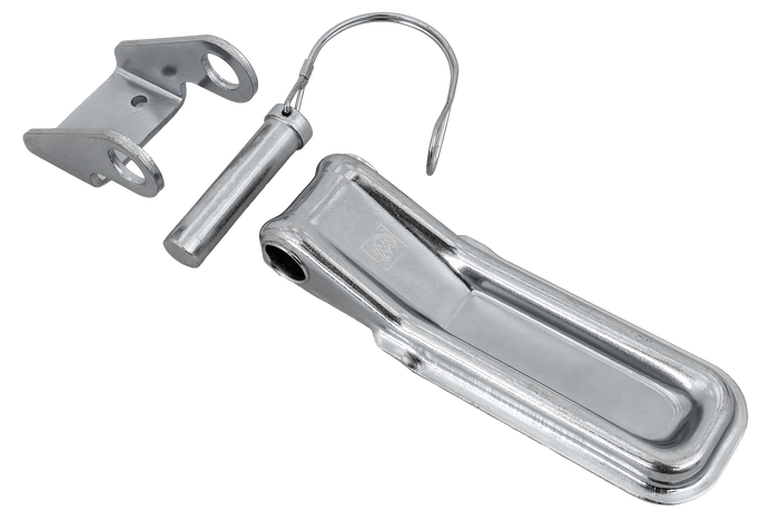 Boční pant s úchytkou WINTERHOFF BSCH 10-17-170+BSCHG 10-17-C kompletní boční montáž na přívěs