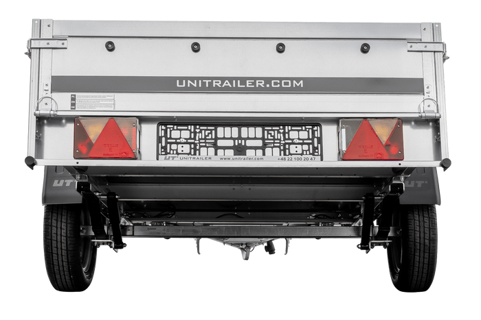 Přívěs za auto na pružinách 264x125 UNITRAILER GARDEN 264/R KIPP