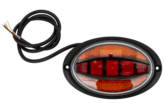 FRISTOM FT-355 LED univerzální zadní světlo s krytem pro zapuštěnou montáž