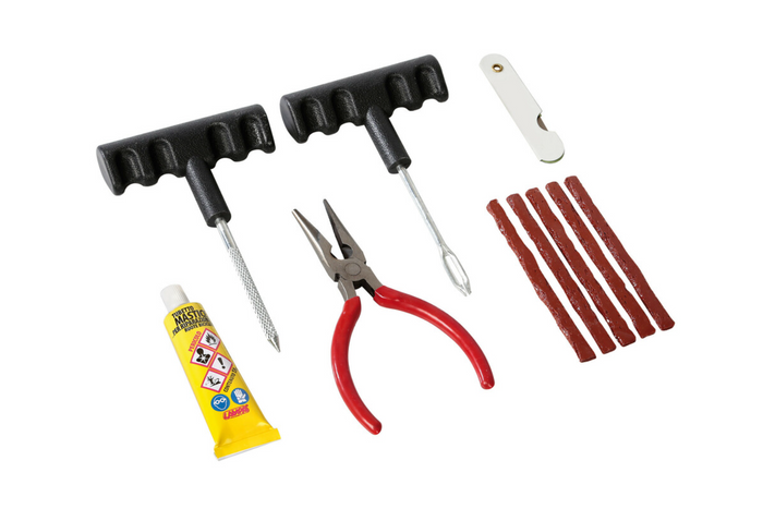 Sada na opravu bezdušových pneumatik LAMPA Basic-set