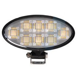LED pracovní reflektorová svítilna TT TECHNOLOGY BLACK TT.13417 160xLED 8900lm oválná