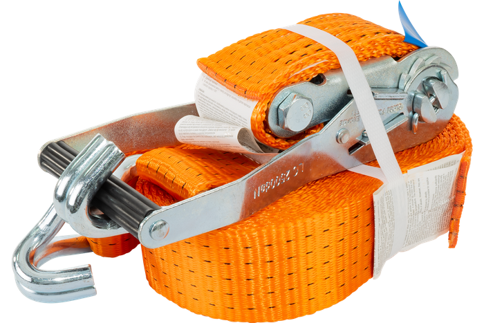 UNITRAILER 8m/50mm/5t oranžový přepravní pás s napínákem