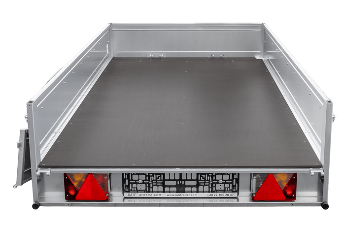 Přívěs za auto na pružinách 264x125 UNITRAILER GARDEN 264/R KIPP