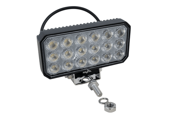 LED pracovní reflektorová svítilna LAYTZ LY7305 72xLED 7000lm obdélníková