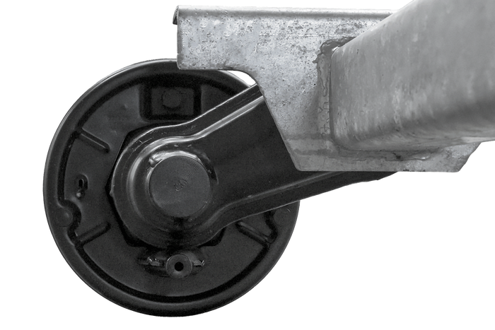 Brzděná náprava KNOTT VGB13M pro přívěs/nosič automobilů 1350 kg 1510 mm 1880 mm 5x112