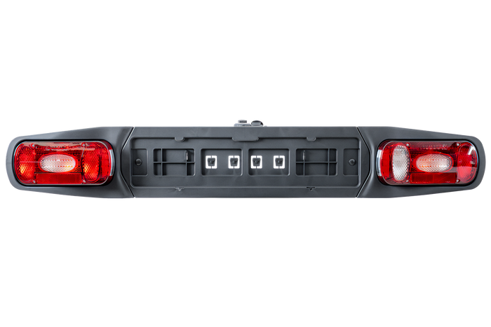 Plošina Inter Pack Re-Cargo pro montáž na tažné zařízení + adaptér pro přepravu 3 kol