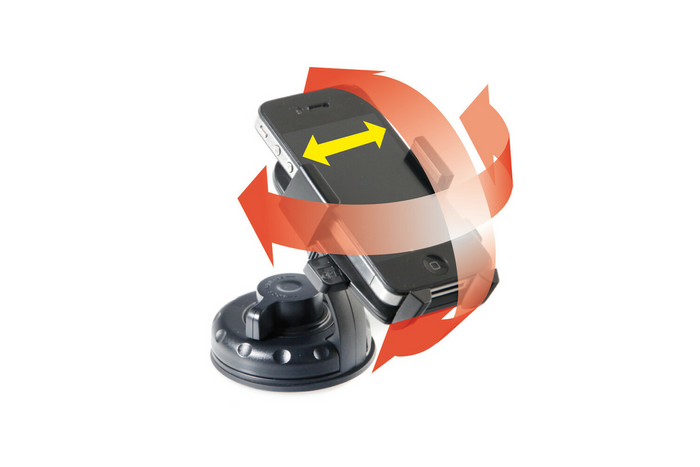 Držák telefonu Easy-Lock LAMP s přísavkou