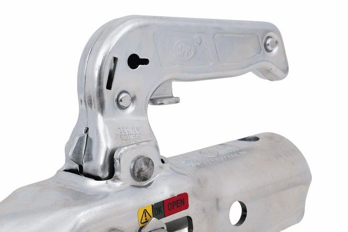 Kulové tažné zařízení STEELPRESS BC-1700A pro přívěs o hmotnosti 1700 kg s trubkovou ojí o průměru 45 mm