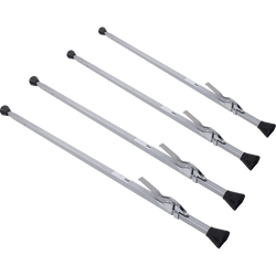 Sada čtyř rozpěrných tyčí UNITRAILER pro zajištění nákladu 1880-2852 mm