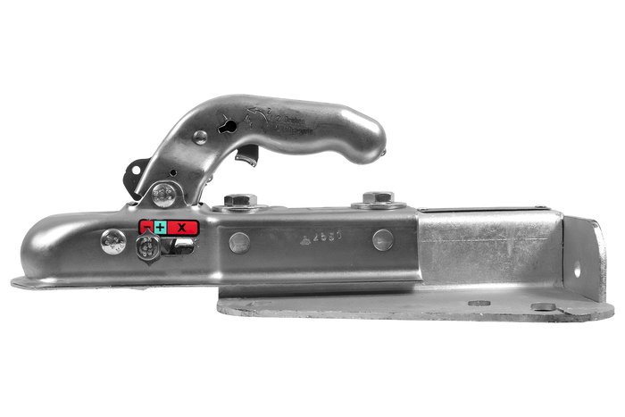 Kulové tažné zařízení KNOTT K7.5-H+KZE7.5 pro přívěs o hmotnosti 750 kg s ojí typu V