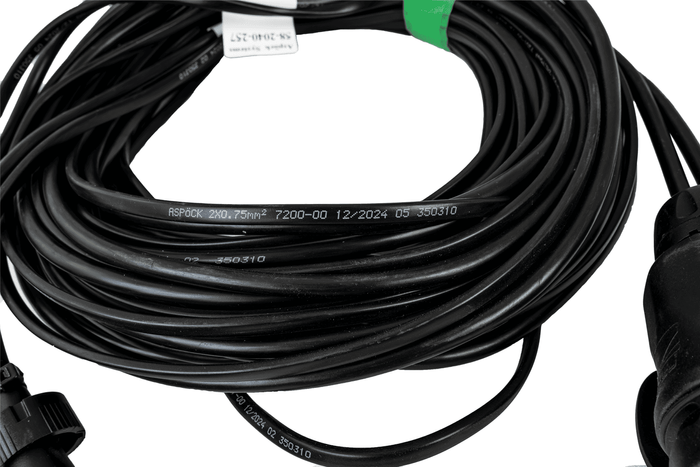 ASPÖCK elektroinstalace svazek tažného vozidla 7 m 13/8 PIN bajonety zástrčky 2x 5 PIN