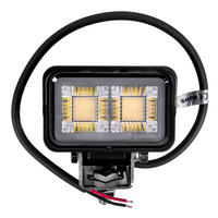 LED pracovní reflektorová svítilna TT TECHNOLOGY BLACK TT.13440 40xLED 2630lm obdélníková
