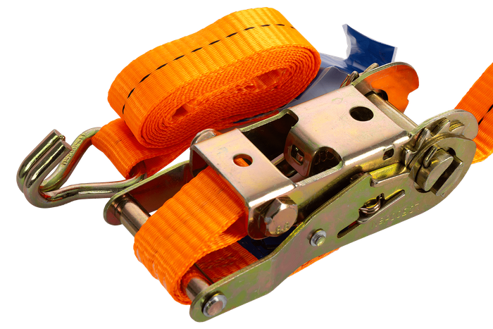 UNITRAILER 2m/25mm/1t oranžový přepravní pás s napínákem
