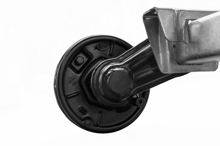 Brzděná náprava KNOTT VGB13 pro přívěs/nosič automobilů 1350 kg 1350 mm 1800 mm 5x112