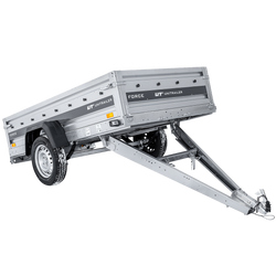 Přívěs na auto na pružinách 230x125 UNITRAILER FORCE 230/R KIPP