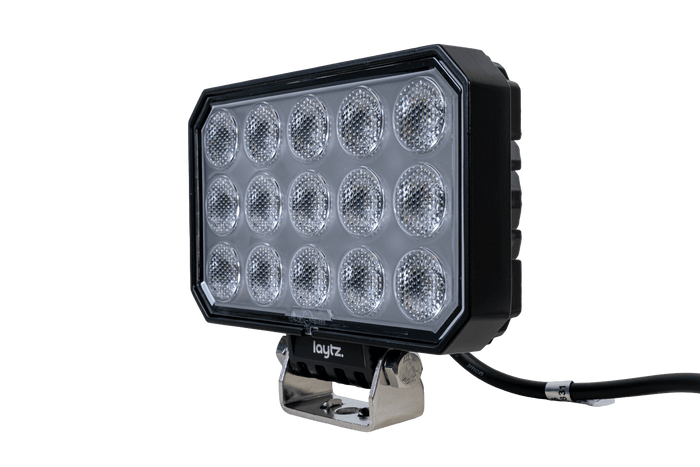 LED pracovní reflektorová svítilna LAYTZ LY7303 60xLED 6000lm obdélníková