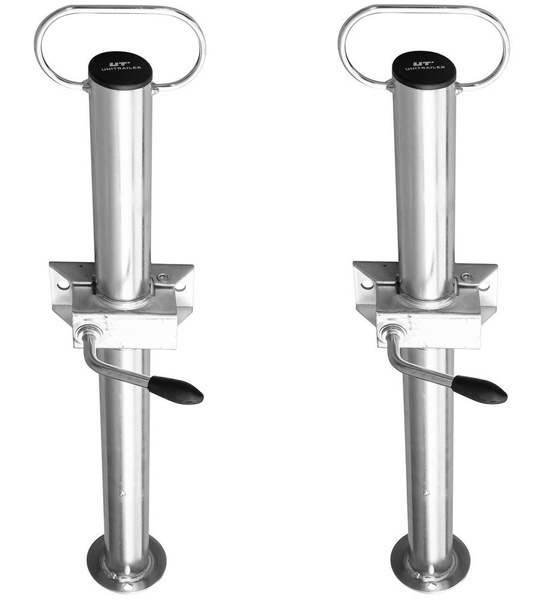 Pevné podpěry UNITRAILER s objímkami, kroužky a sadou šroubů 60 cm fi 48 mm SADA 2 ks