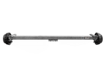 Brzděná náprava KNOTT VGB18MV pro přívěs/nosič automobilů 1800 kg 1750 mm 2220 mm 5x112