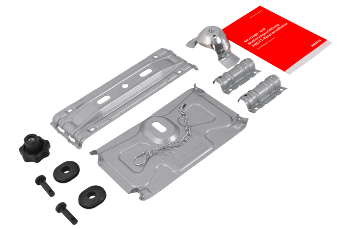 Držák rezervního kola KNOTT pro karavan 1200-1500 mm