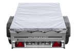 Jednonápravový přívěs 150x106 UNITRAILER GARDEN 150 KIPP s rámem H-0 a šedou plachtou