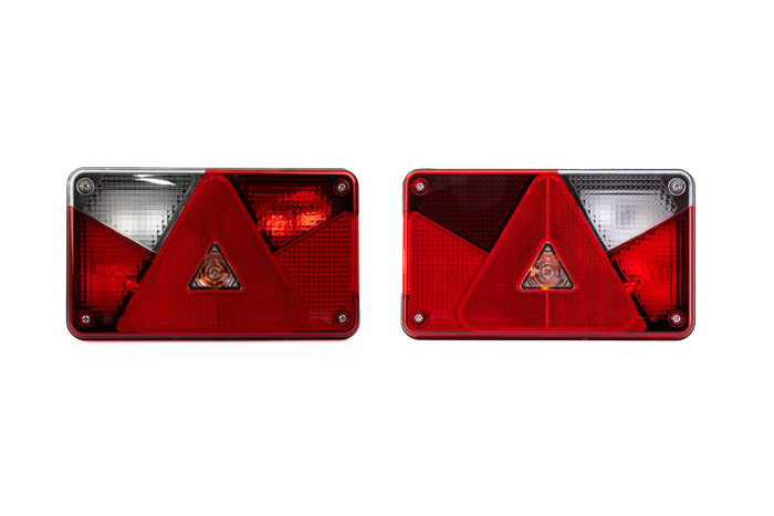 Zadní světla ASPÖCK MULTIPOINT V 6 funkcí levá+pravá