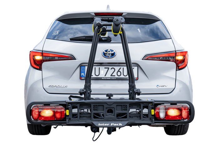 Nosič kol na tažné zařízení Inter Pack Quattro s 13pinovým uchycením