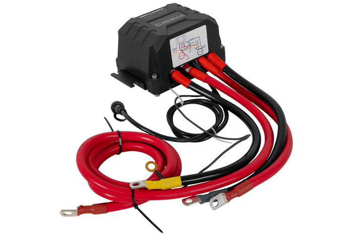 Elektrický naviják pro přívěs PRESKO RAPTOR 13.5FS 12V 6130kg s lanem 24m