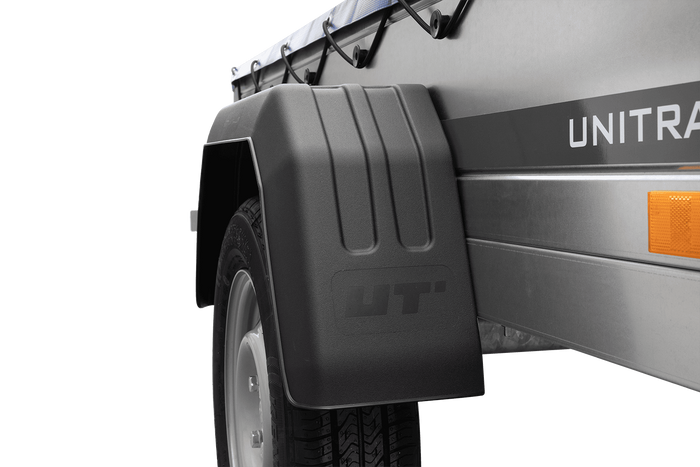 Přívěs za auto 200x106 UNITRAILER GARDEN 200 KIPP s modrým krytem