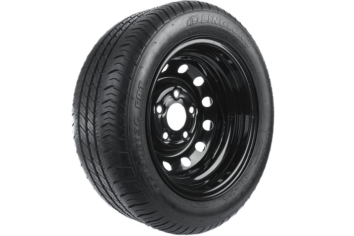 Vyztužené kolo pro přívěs LINGLONG TYRE 195/50 R13C 104/101N UNITRAILER RIM černý 5,5Jx13" 5x112 ET:30