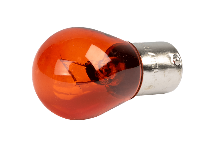 Halogenová žárovka TT Technology PY21W12V, patice BAU15s, oranžová 