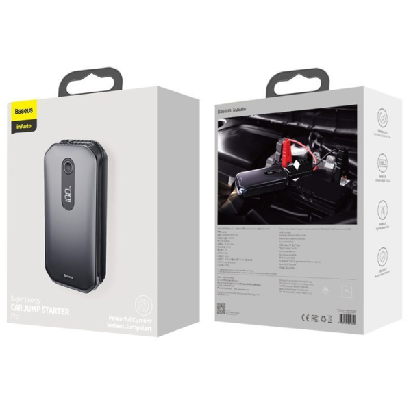 Power Bank startér BASEUS Super Energy Pro Power Bank 12000mAh s 12V startovací funkcí