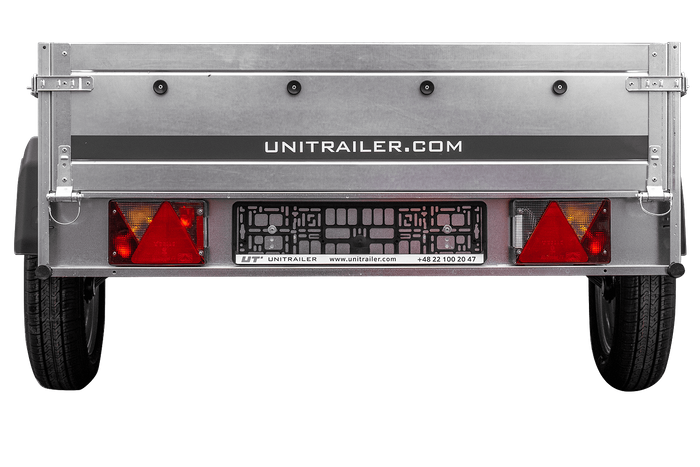 Přívěs pro auto 230x125 UNITRAILER GARDEN 230 KIPP