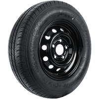 Zesílené kolo pro přívěs LINGLONG TYRE 165/80 R13C 96/94N UNITRAILER RIM černý 4,5Jx13" 5x112 ET:30