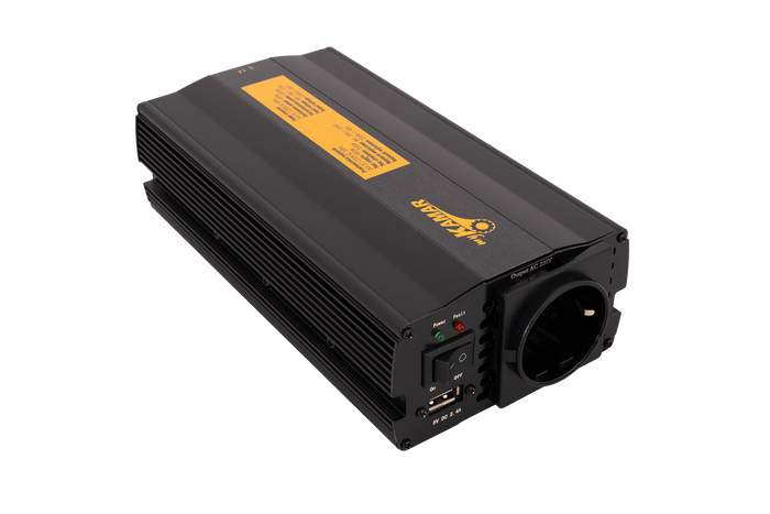 Měnič napětí 24V/230V (600/1200W) KAMAR E1925