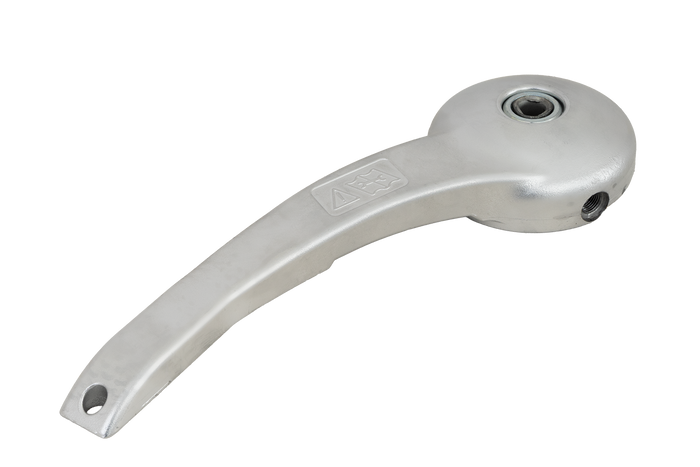 Pravá páka pro tažné zařízení AL-KO AKS2004 / AKS3004, rukojeť tažného zařízení se stabilizátorem