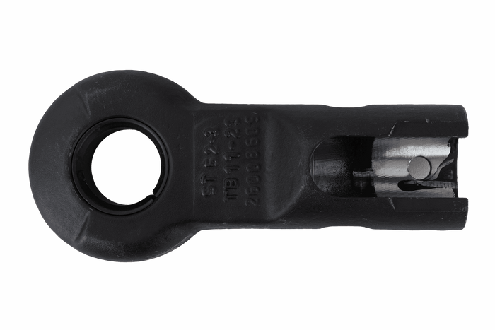 Tažné oko KNOTT KK7293S pro přívěs o hmotnosti 3500 kg s trubkovou ojí o průměru 45 mm, nový typ