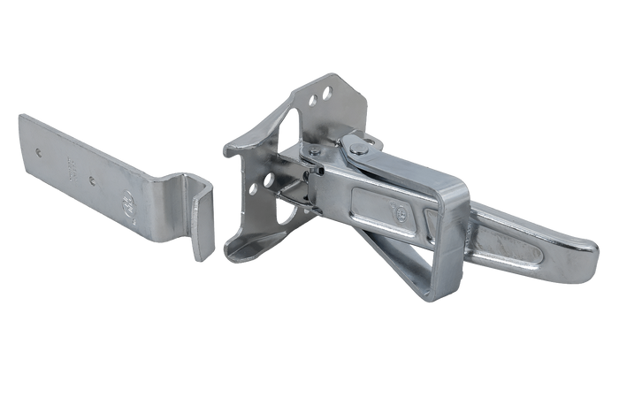 Boční tažné zařízení s upevňovacím prvkem STEELPRESS ZB-04+Z-01A pro úplné uzavření boku přívěsu