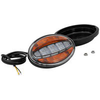 FRISTOM FT-356 LED univerzální přední světlo s pouzdrem pro zapuštěnou montáž