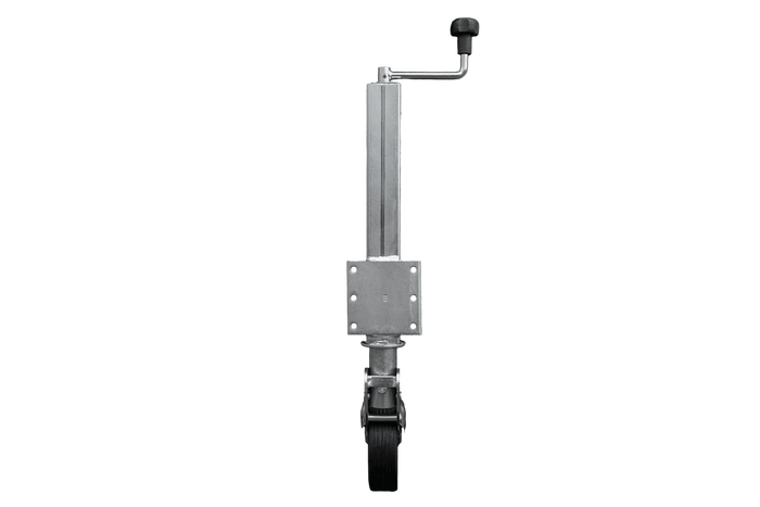 Automatické opěrné kolo UNITRAILER s rukojetí 400 kg 60 mm 470-785 mm