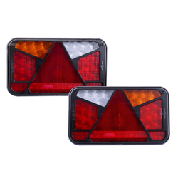 Zadní světla FRISTOM FT-370 LED bajonet 6-PIN 7 funkcí levé+pravé