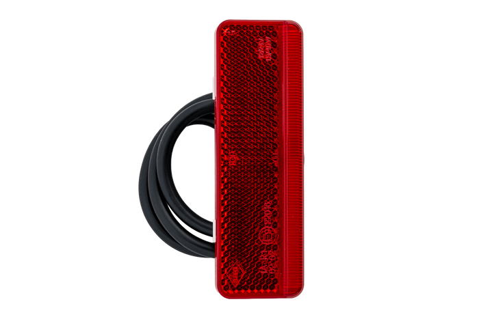 HORPOL LD 2437 LED obrysová svítilna červená univerzální SLIM